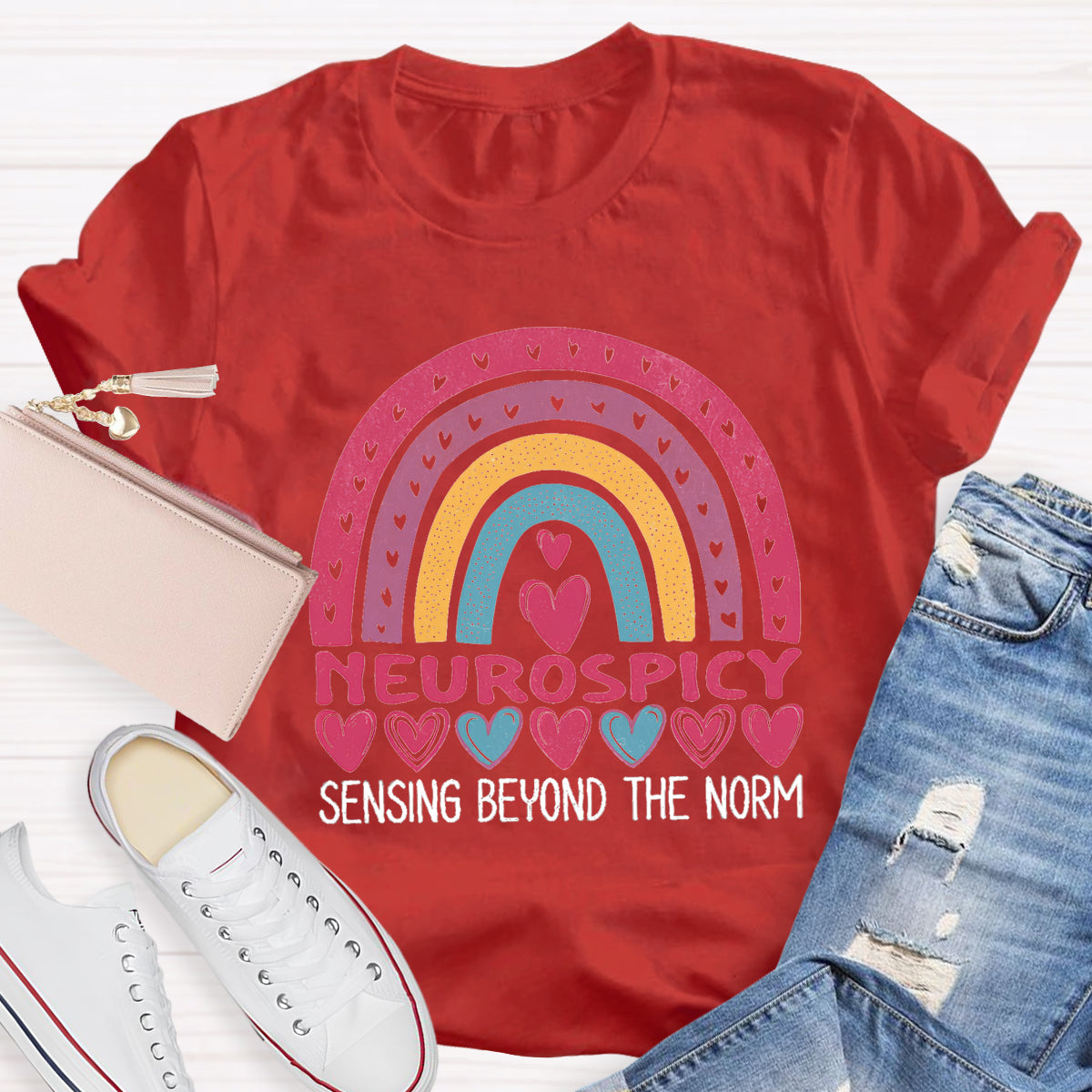 Neurospicy Sensing Beyond The Norm T-Shirt