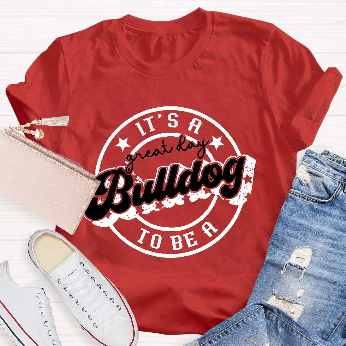 Personalized School Mascot It's A Good Day To Be A Mascot Teacher T-Shirt