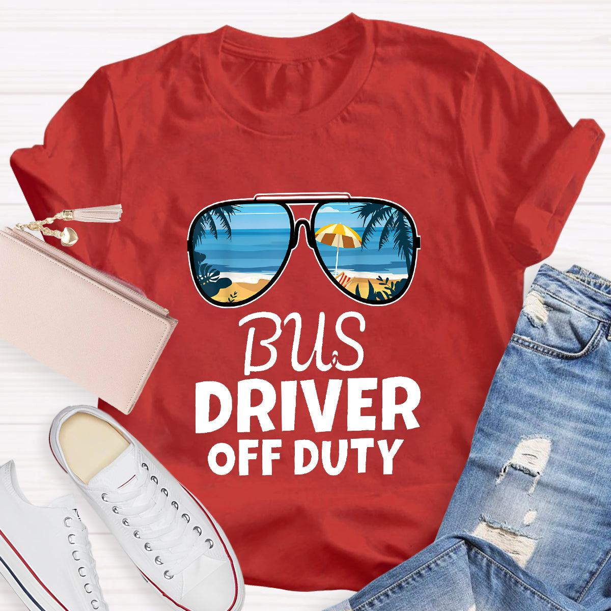 School Bus Driver Off Duty T-Shirt