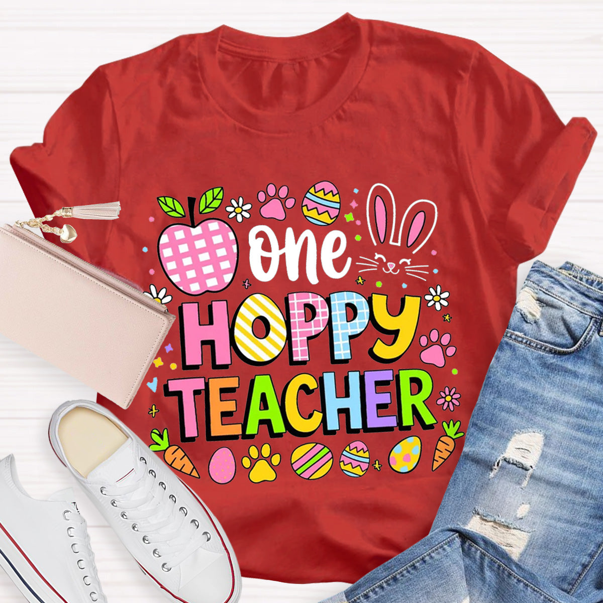 One Hoppy Teacher T-Shirt