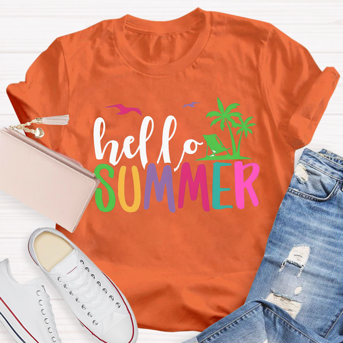 Hello Summer Teacher T-Shirt