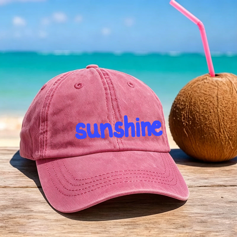 Sunshine Summer Break Baseball Hat